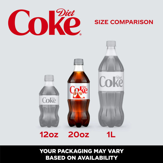 Diet Coke Soda (20 fl oz Bottle)