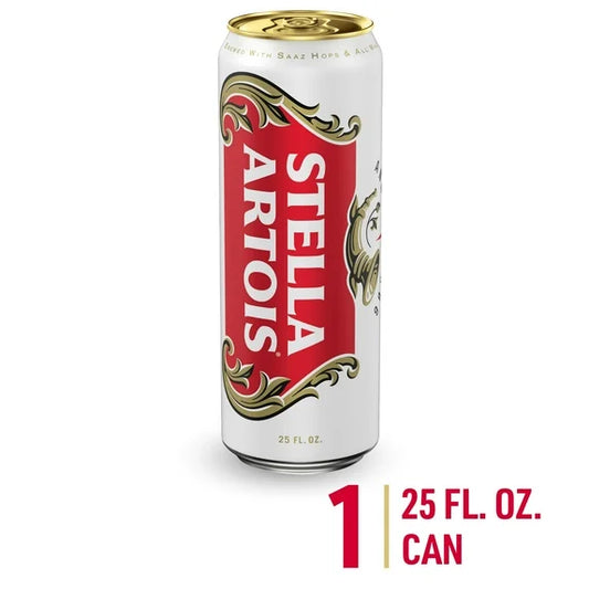 Stella Artois Premium Lager - 25 fl oz Can