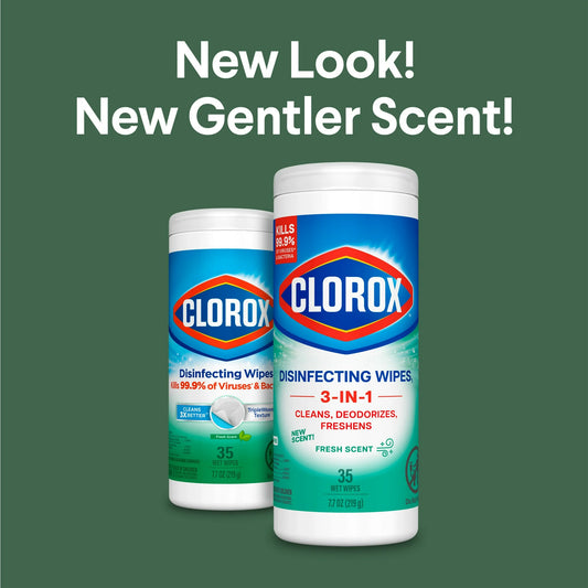 Clorox Disinfecting Wipes, Fresh Scent - 35 Count