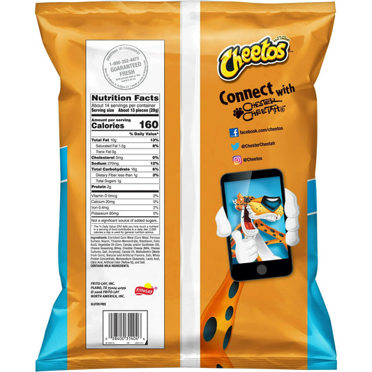 Cheetos Puffs Cheese Flavored Snacks