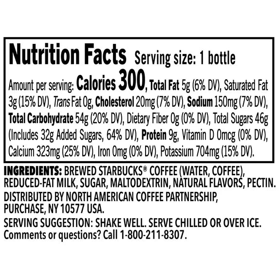 Starbucks Frappuccino Caramel Chilled Coffee Drink (13.7 oz Glass Bottle)