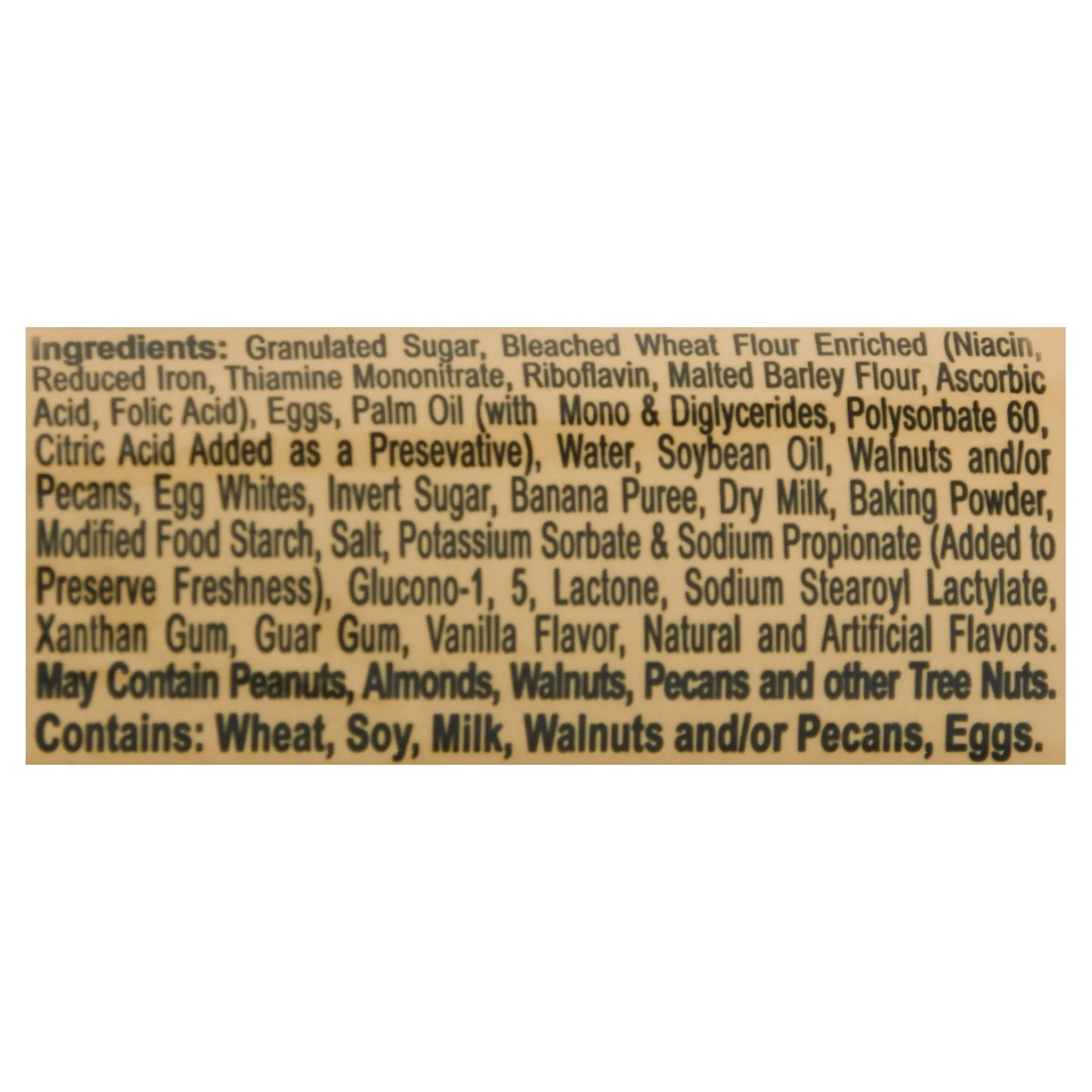 Bon Appetit Banana Nut Bread Slice (4 oz)