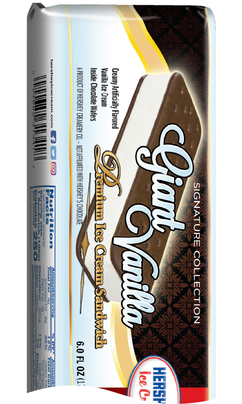 Hershey's Ice Cream Giant Vanilla Sandwich (6 fl oz)