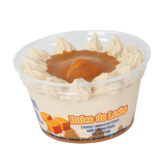 Hershey's Ice Cream Dulce De Leche Caramel Sundae Cup (6 oz)