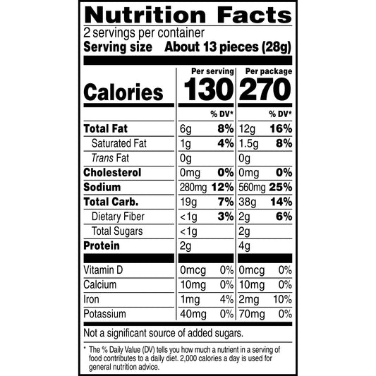 Funyuns Onion Flavored Rings Regular, 2oz Bag