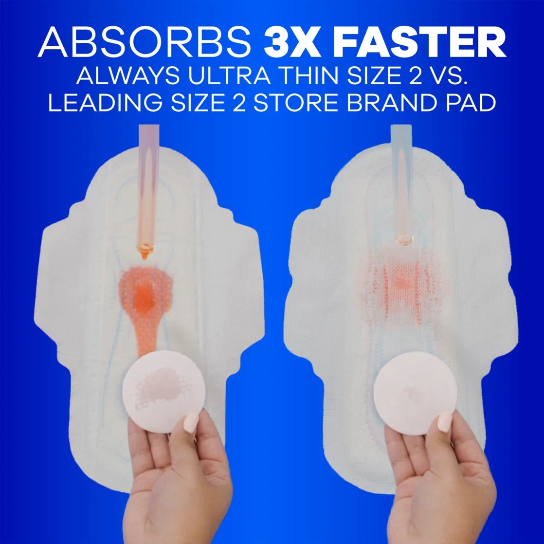 Always Ultra Thin Pads with Wings - Regular Size 1