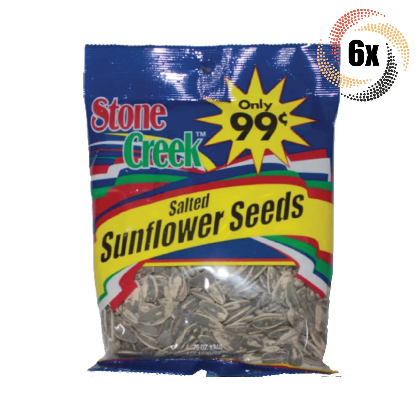 Stone Creek Roasted & Salted Sunflower Seeds - 1.5 oz Snack Pack