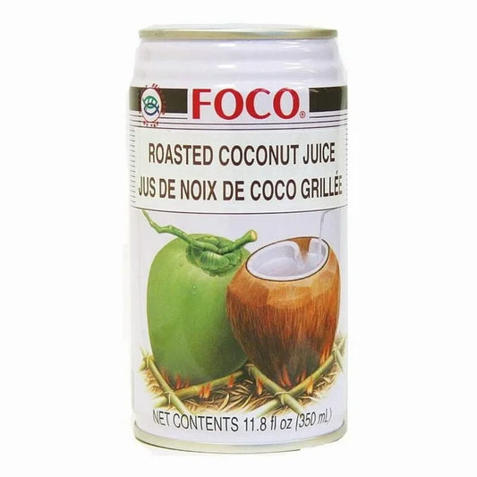 Foco Roasted Coconut Juice with Pulp (17.6 fl oz Can)