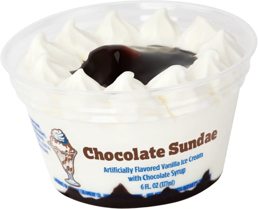 Hershey's Ice Cream Chocolate Sundae Cup (6 oz)