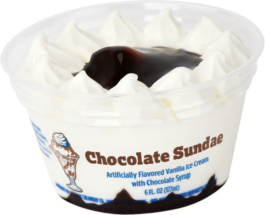 Hershey's Ice Cream Chocolate Sundae Cup (6 oz)