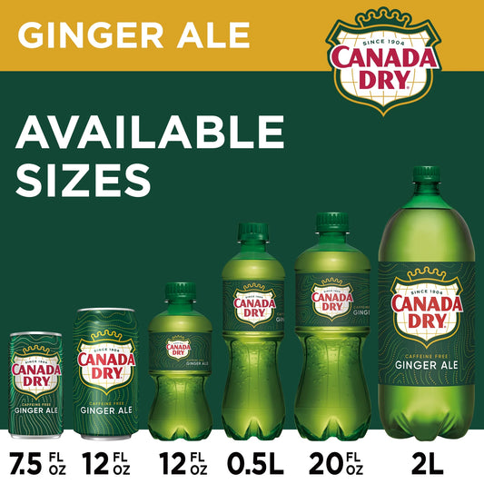 Canada Dry Ginger Ale (2 Liter Bottle)