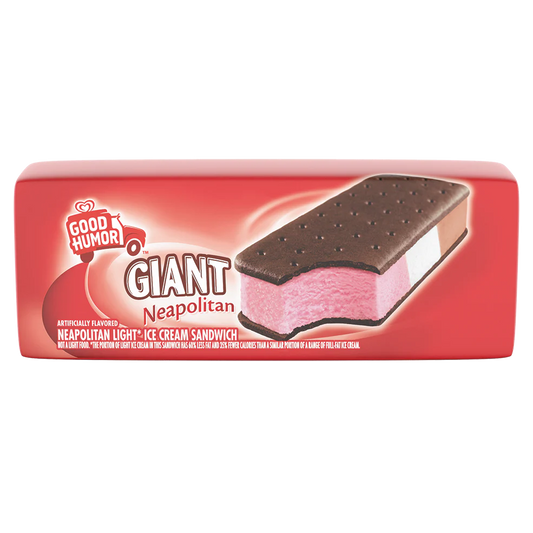 Good Humor Giant Neapolitan Ice Cream Sandwich (6 fl oz)
