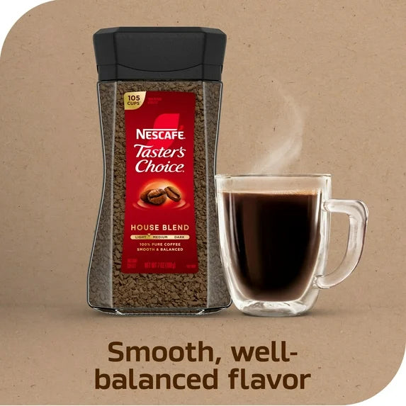 Nescafé Taster's Choice House Blend Instant Coffee (7 oz)