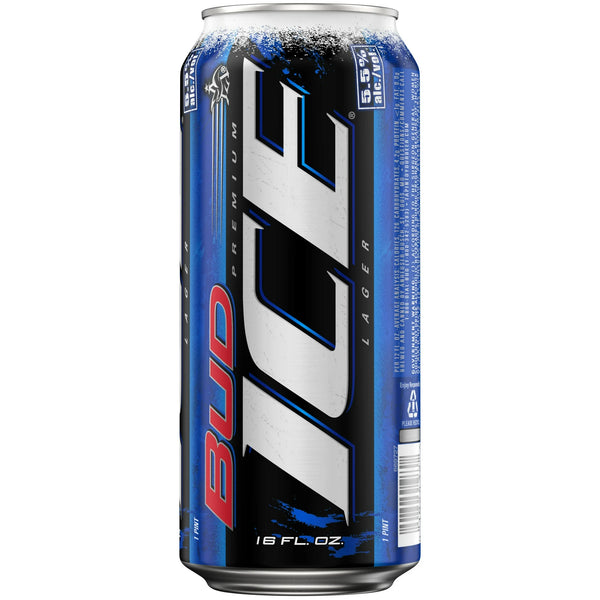 Bud Ice Premium Lager - 25 fl oz Can