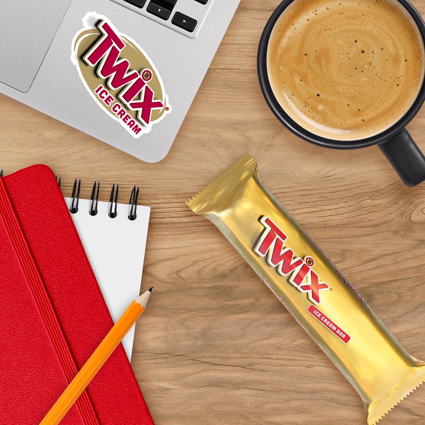 Twix Ice Cream Bar (Single)