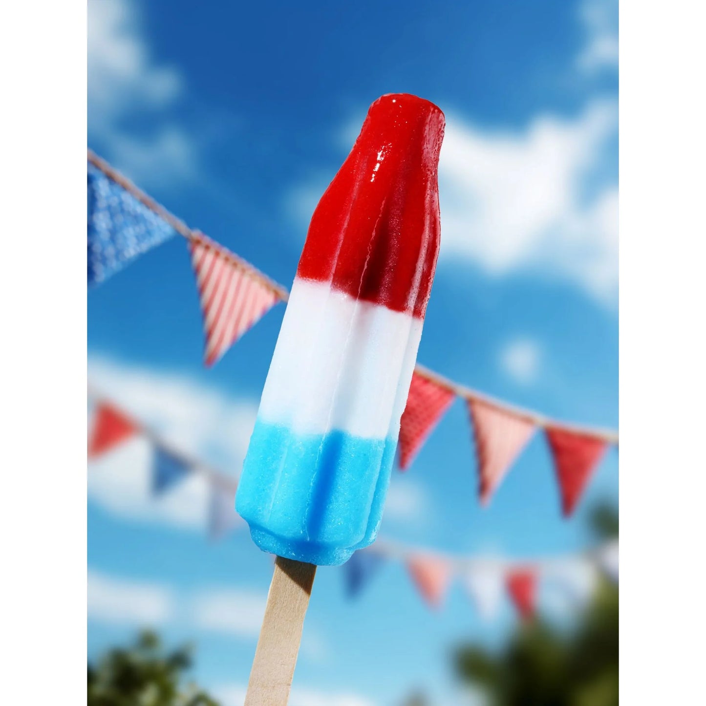 The Original Bomb Pop (Cherry, Lime & Blue Raspberry) 4.5 OZ