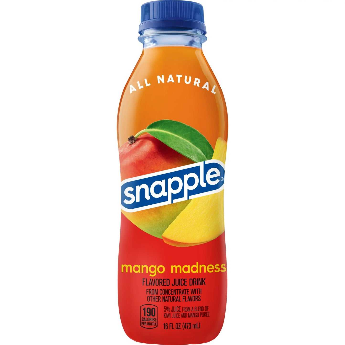 Snapple Mango Madness Juice Drink (16 fl oz Bottle)
