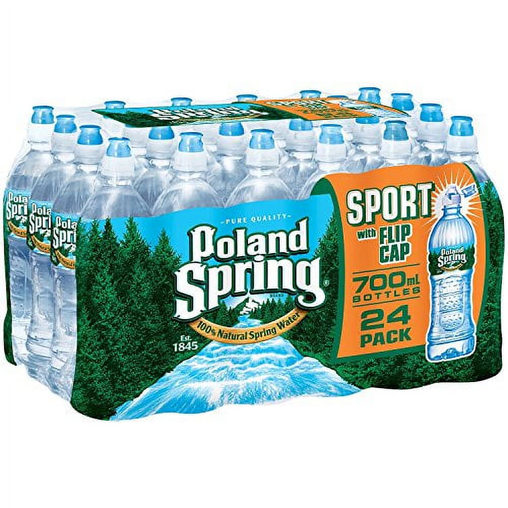 Poland Spring Natural Spring Water with Sport Cap (700ml Bottle)