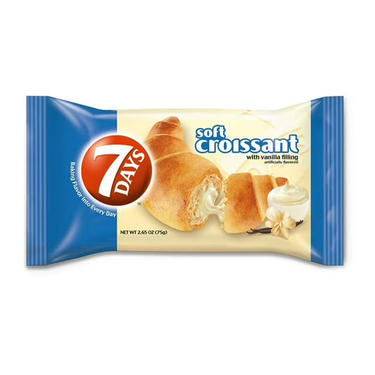 7Days Soft Croissant with Vanilla Cream Filling (2.65 oz)