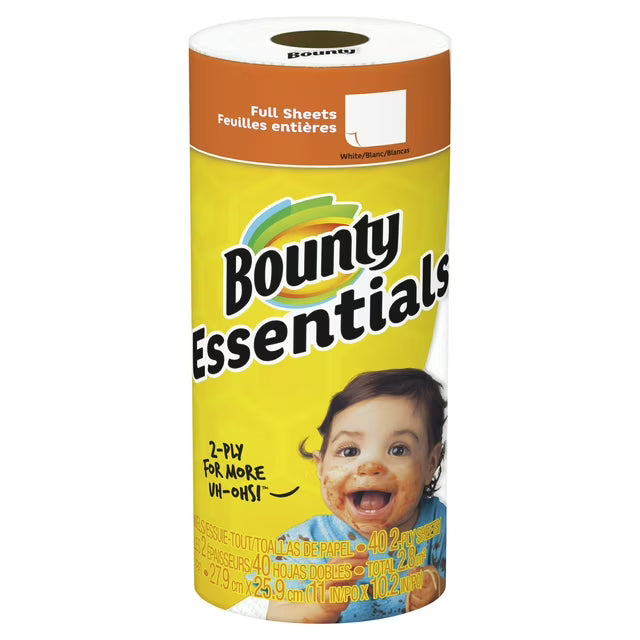 Bounty Essentials Paper Towels (1 Roll)