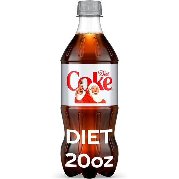 Diet Coke Soda (20 fl oz Bottle)