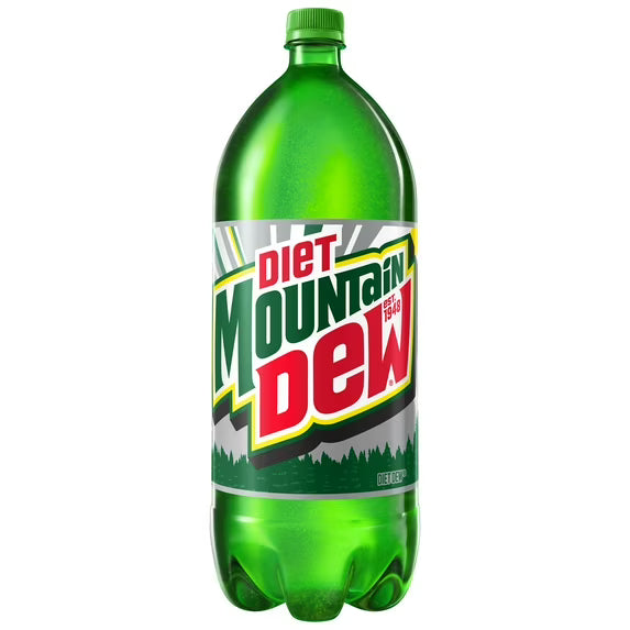 Diet Mountain Dew Soda (2 Liter Bottle)