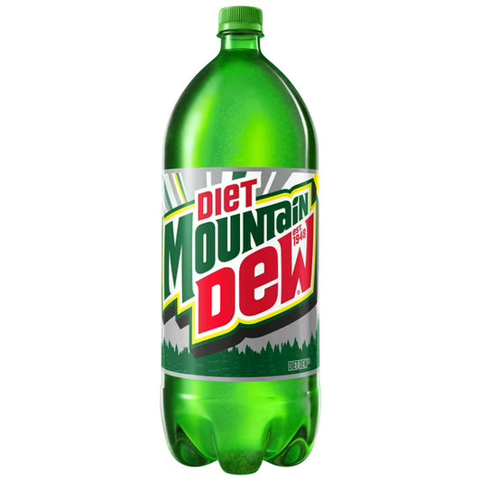 Diet Mountain Dew Soda (2 Liter Bottle)