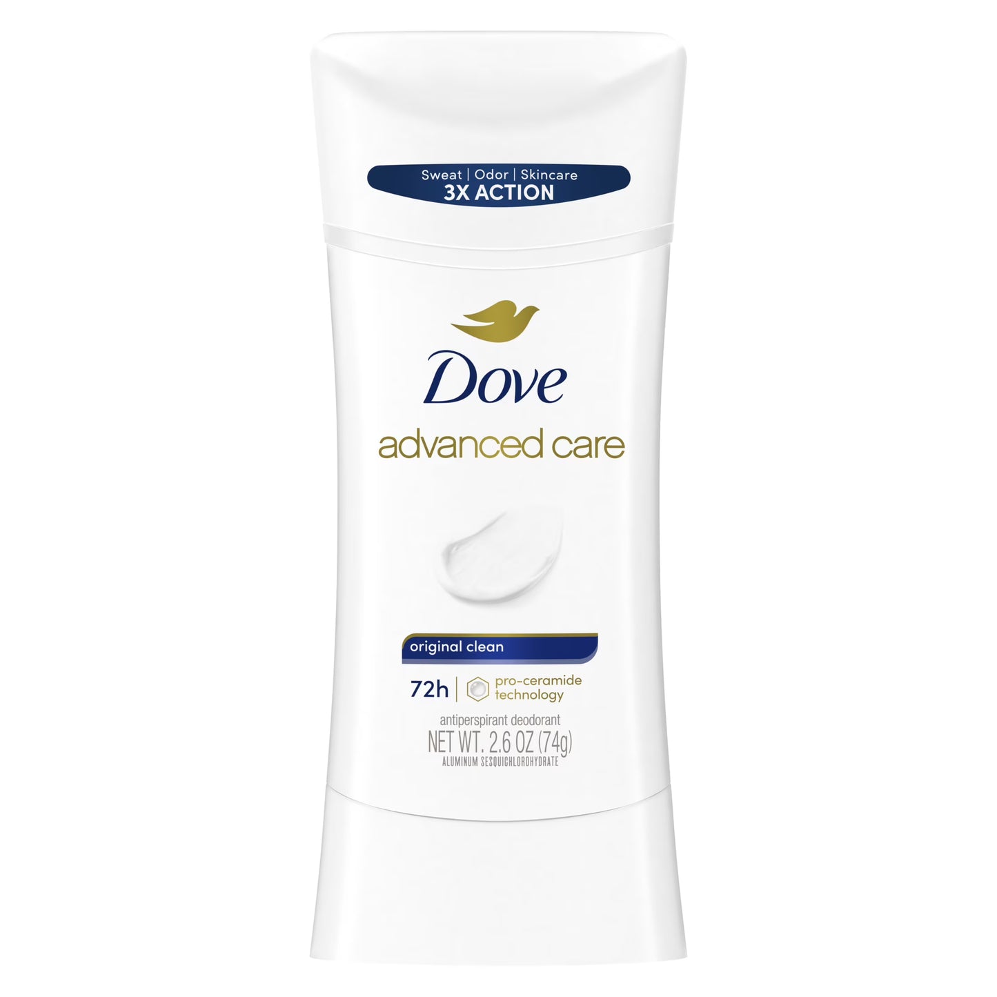 Dove Advanced Care Antiperspirant Deodorant Stick - Original Clean (2.6 oz)