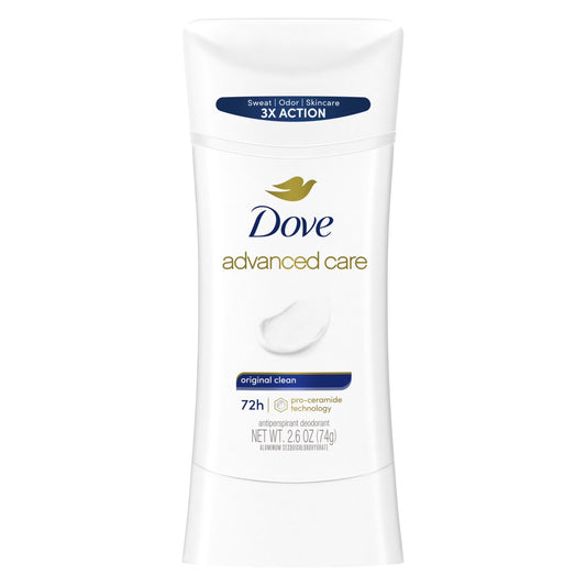 Dove Advanced Care Antiperspirant Deodorant Stick - Original Clean (2.6 oz)