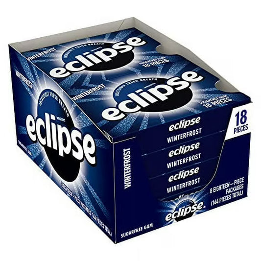 Eclipse Winterfrost Sugar Free Gum (18 Pieces)