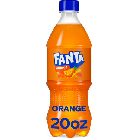 Fanta Orange Soda (20 fl oz Bottle)