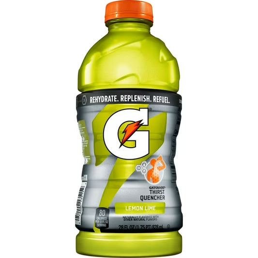 Gatorade Thirst Quencher - Lemon-Lime (28 fl oz Bottle)