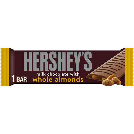 Hershey's Milk Chocolate with Whole Almonds Bar (1.45 oz)