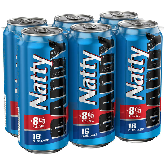 Natty Daddy Lager Beer - 25 fl oz Can