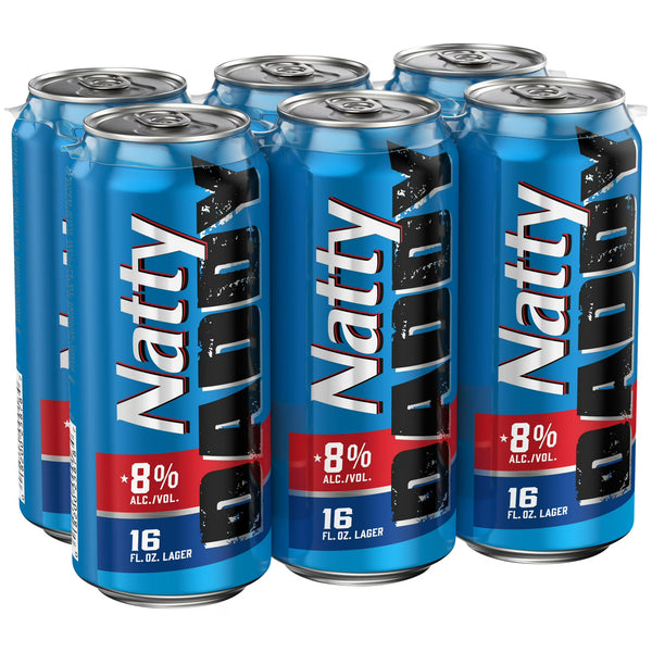 Natty Daddy Lager Beer - 25 fl oz Can