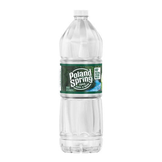 Poland Spring 100% Natural Spring Water (16.9 oz)