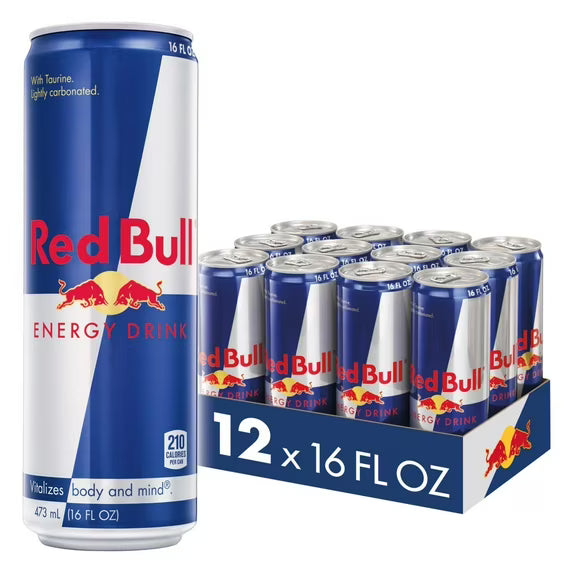 Red Bull Energy Drink - Original (16.00 FL OZ Cans)