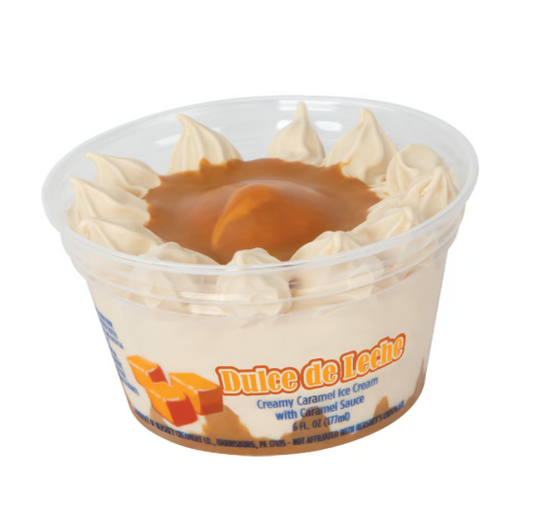 Hershey's Ice Cream Dulce De Leche Caramel Sundae Cup (6 oz)