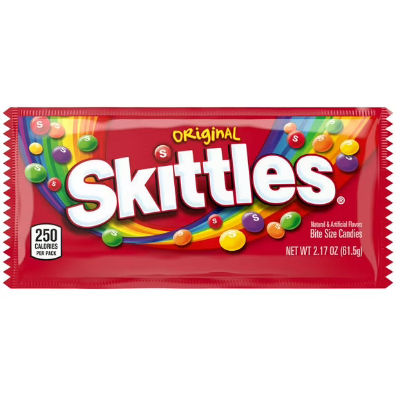 Skittles Original Fruity Candy (2.17 oz)