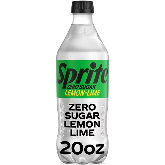 Sprite Zero Sugar Lemon-Lime Soda (20 fl oz Bottle)