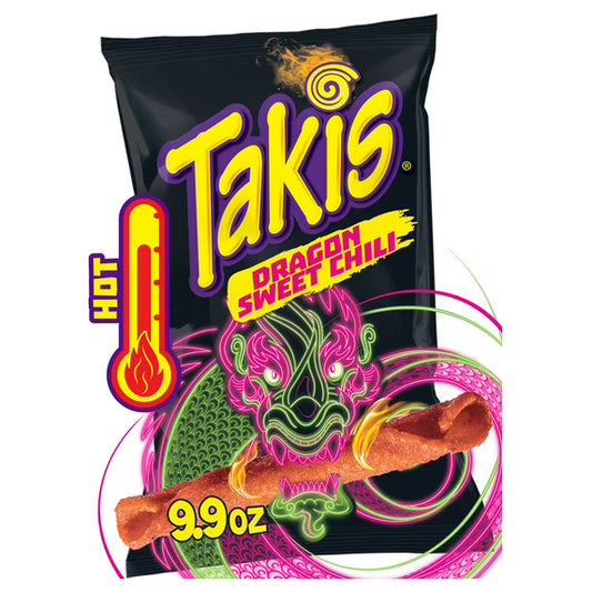 Takis Dragon Sweet Chili Rolled Tortilla Chips (Spicy & Sweet)