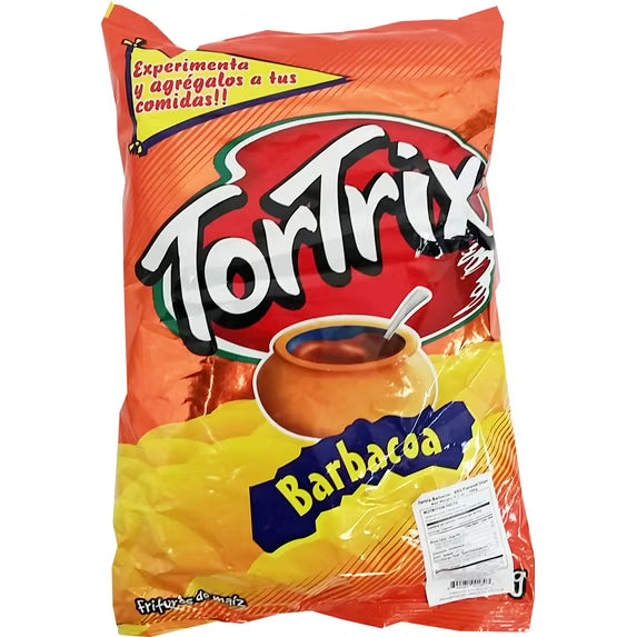 Tortrix Barbacoa Corn Chips (Guatemalan Snack) 6.35 OZ
