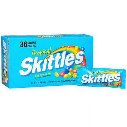 Skittles Tropical Fruity Candy (2.17 oz)