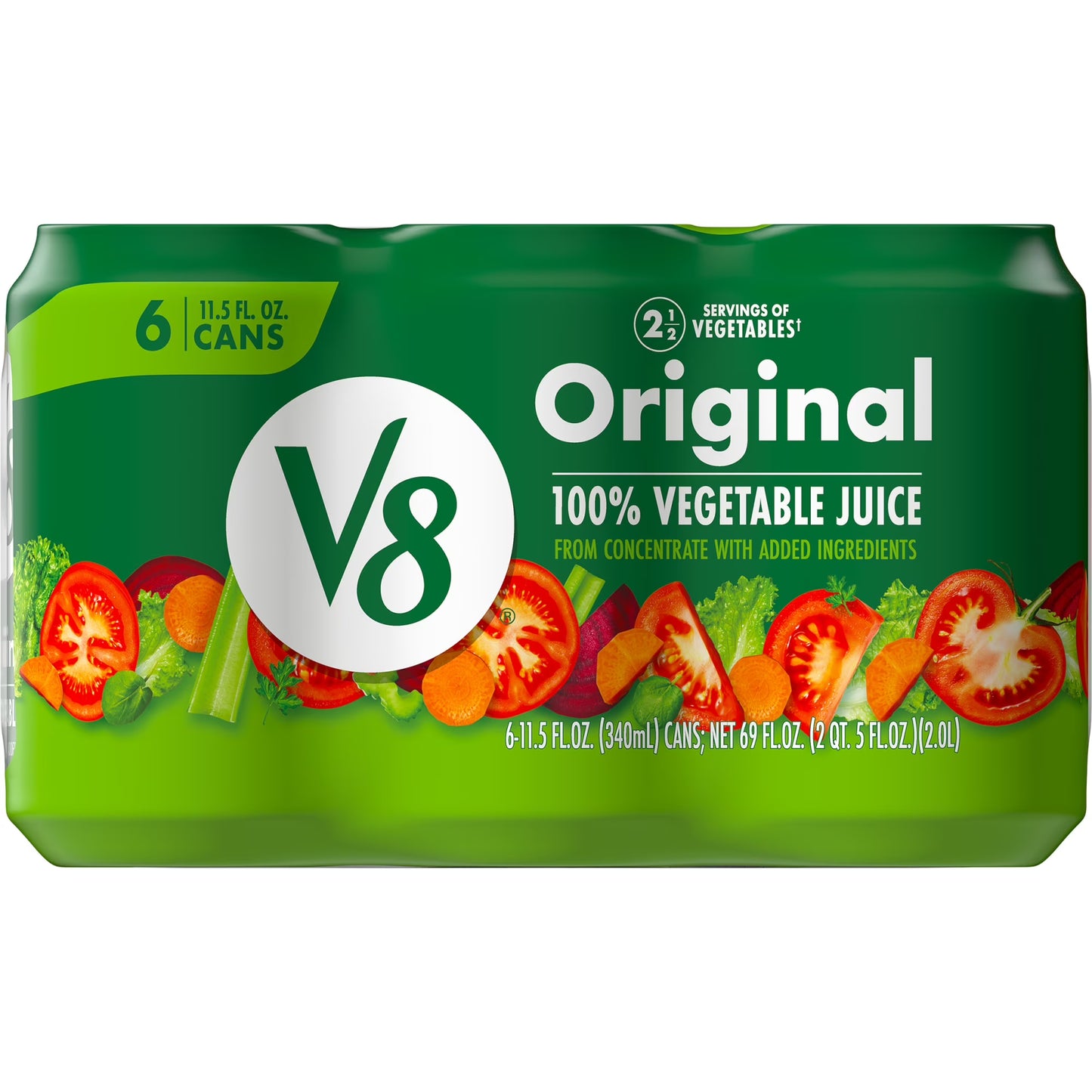 V8 Original 100% Vegetable Juice (11.5 fl oz Can)