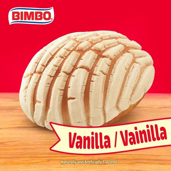 Bimbo Conchas Vanilla Fine Pastry, 2 count, Pastries, 4.23 oz Bag