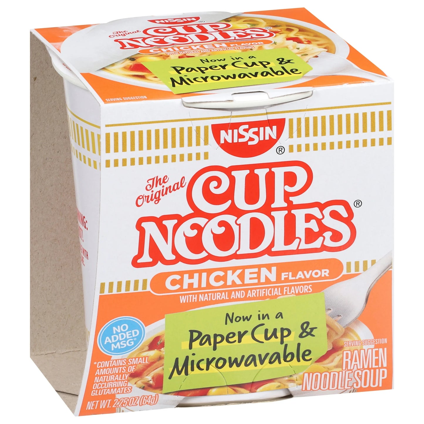 Nissin Cup Noodles Chicken Flavor Ramen Noodle Soup (2.25 oz)