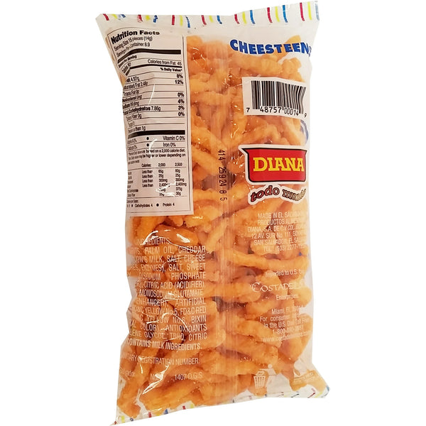 Diana Cheeseteens Corn Snacks (Cheese Flavor) 5 oz