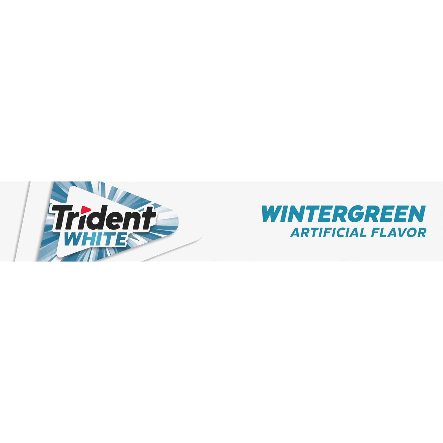 Trident White Wintergreen Sugar Free Gum (16 Pieces)