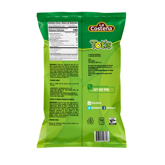 Totis Donitas Chile & Limon Wheat Snacks (3.88 oz)
