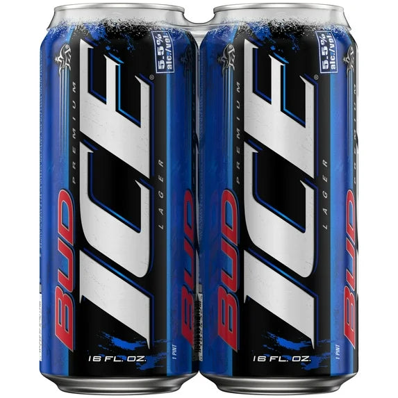 Bud Ice Premium Lager - 25 fl oz Can